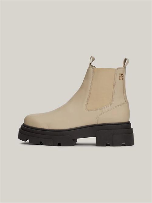 COMBAT LEATHER LOW C TOMMY HILFIGER | FW0FW08089/AEG